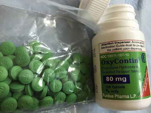 80mg Oxycodone