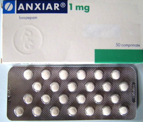 Anxiar 1mg Lorazepam Pills