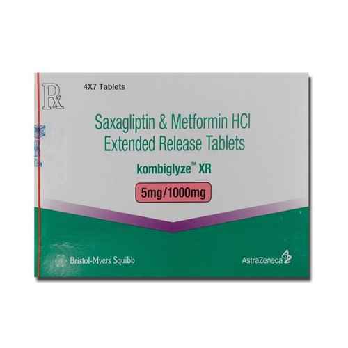 Kombiglyze XR Tablet (Saxagliptin + Metformin)