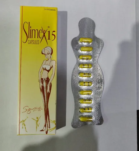 Slimex 15mg Weight Loss Slimming Capsules, 3x10,
